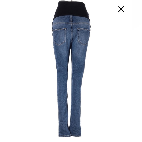 Seraphine Maternity Over the Belly Skinny Maternity Jeans size 6 - Picture 2 of 4